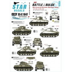 Battle of the Bulge. 6th Armored Division Shermans 1/35