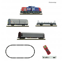 Coffret numérique z21 Start Locomotive diesel série 232 Wagons marchandises, CFF Cargo, SON, N