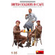 British Soldiers in Cafe 1/35