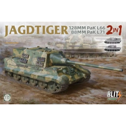 Jagdtiger 128MM PAK L86 & 88MM PAK L71 1/35