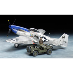 P-51D MUSTANG & 1/4T LV 1-48