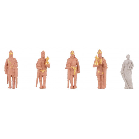 Statues de façade / Facade figures H0
