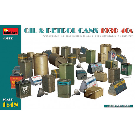 Oil & Petrol Cans 1930-40s 1-48