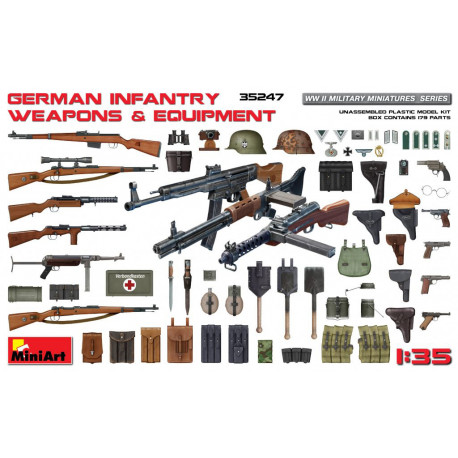 German Infantry Weapons & Equipment 1-35