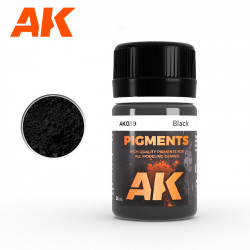 Pigment noir / Black pigment 35 ml