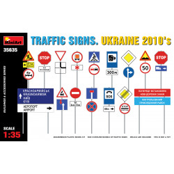 TRAFFIC SIGNS. UKRAINE 2010's