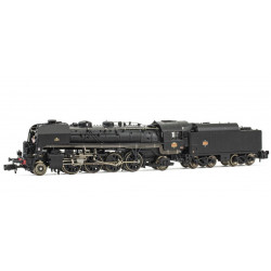 Locomotive Vapeur / Steam loco 141R 1187 SNCF, Noire N