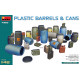 Plastic Barrels & Cans 1/48