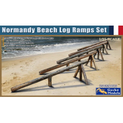 Normandy Beach Log Ramps Set 1/35