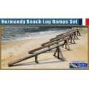 Normandy Beach Log Ramps Set 1/35