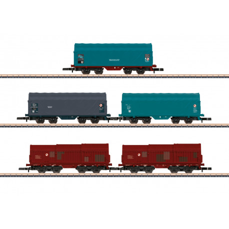 Coffret de wagons marchandises SNCB Z