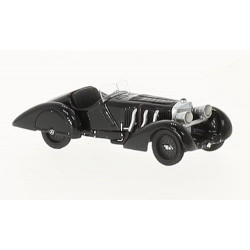 Mercedes SSK Count Trossi, black, the black Prinz, 1932 H0