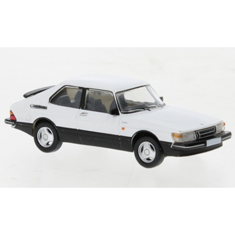 Saab 900 Turbo, white, 1986 H0