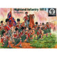 Highland Infantry (in Square) 1815 1/72