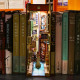 Travel in Venice Book Nook Shelf Insert