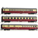 Coffret 3 Wagons 3 pieces Set EC 24 “Erasmus”, DB H0