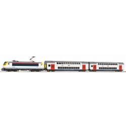 Coffret de départ Locomotive Série 18² avec Voitures double-étage SNCB DCC H0