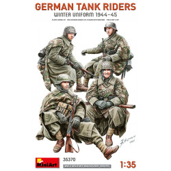 ​German Tank Riders (Winter) 1/35