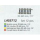 12 Rails courbes R2 445mm 7,5° H0