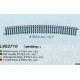 10 Rails courbes R 976mm 14,2° H0