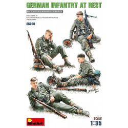 German Infantry at Rest 1/35