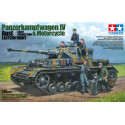 Panzerkampfwagen IV Ausf G. Early Production & Motorcycle Eastern Front 1/35