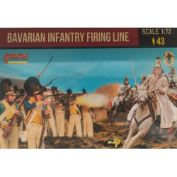 273 Strelets Bavarian Firing Line, Napoleonic Wars 1/72
