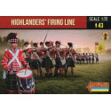 Highlander's Firing Line , Napoleonic War 1/72