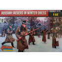 Russian Jaegers in Winter Dress, Napoleonic War 1/72