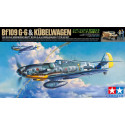 Messerschmitt Bf109 G-6 & Kübelwagen Type 82 Set 1/48