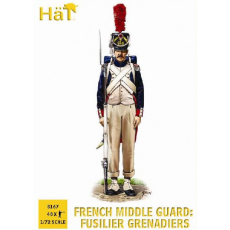 French Middle Guard Fusilier-Grenadiers, Napoleonic War 1/72