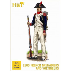 1805 French Grenadiers & Voltigeurs 1/72