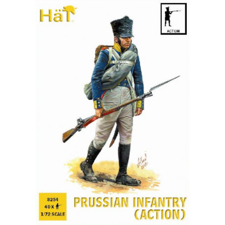 Prussian Infantry Action, Napoleonic War 1/72