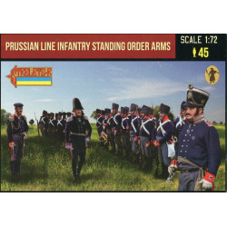 Prussian Line Infantry Standing Order Arms, Napoleonic War 1/72