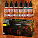 Set Pigments Liquides Rouille / Liquid Pigments Set Rust