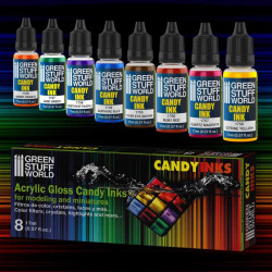 Set 8x Encre Candy Ink Paints