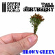 Grands Arbustes Marron Vert / Tall Shrubbery Brown Green