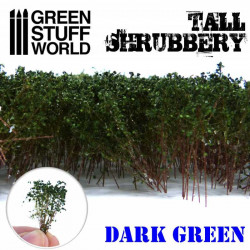 Grands Arbustes Vert Foncé / Tall Shrubbery Dark Green