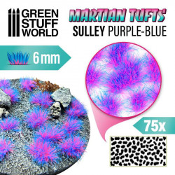 Touffes d'herbe martienne Sulley Purple-Blue Martian Tufts