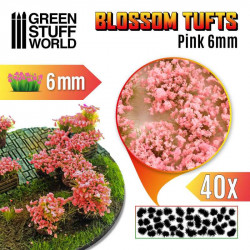 Touffes de Fleurs Roses 6mm / Blossom TUFTS Pink 6mm