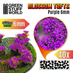 Touffes de Fleurs Violettes 6mm / Blossom Tufts Purple 6mm