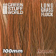 Herbe longue Marron 100mm Long Grass Flock Brown