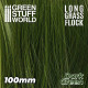 Herbe longue Vert Foncé 100mm Long Grass Flock Dark Green