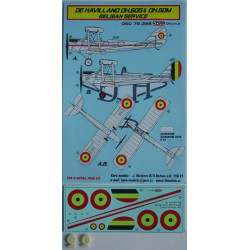 De Havilland DH.60G/M Belgian service 1/72
