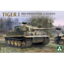 Tiger I Mid-Production w/Zimmerit Sd.Kfz.181 Pz.Kpfw.VI 1/35