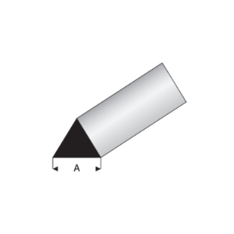 Profilé Plastique Triangulaire 60° Triangle Plastic Profile 1000 * 3 mm