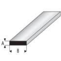 Profilé Plastique Plat / Plastic Profile Strip 1000 * 0.5 * 2 mm