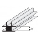 Profil de Connexion en Croix / Cross Connector 1000 x 2mm