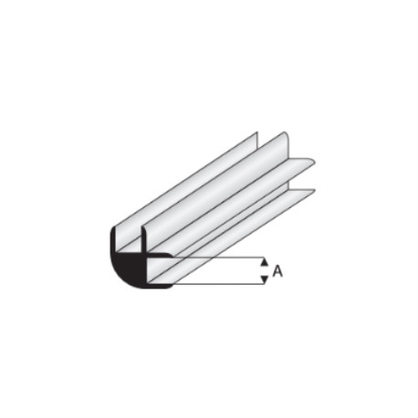 Profil de Connexion en L Connector 1000 x 1mm
