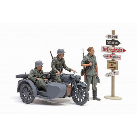 Moto KS600 & Sidecar 1/35